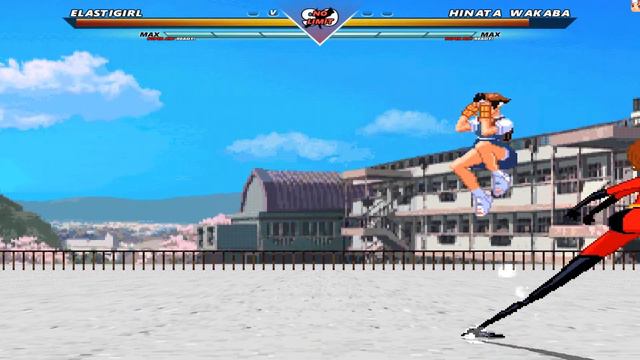Hinata Wakaba vs Elastigirl | Mugen Fighting Games смотреть онлайн