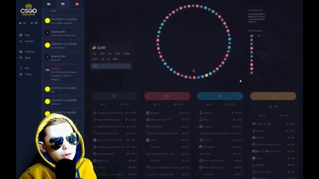 Что это такое?! Поднял БАБЛА на CS:GO EXCIUSIVE!!! смотреть онлайн