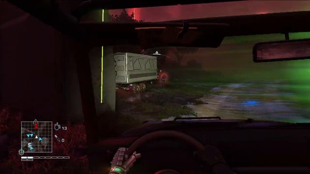 Far Cry 3: Blood Dragon (Lutris) - Linux Mint 21.1 Gameplay