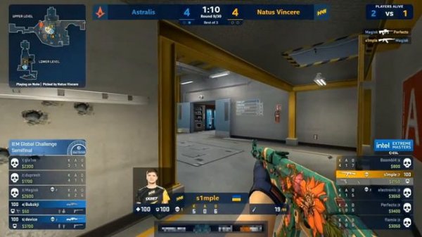 Игра на вылет из турнира NAVI vs Astralis CS:GO | IEM Global Challenge