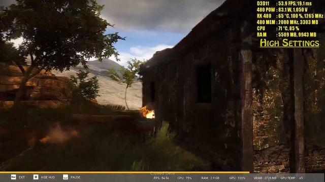Ghost Recon Wildlands Closed Beta RX 480 Benchmark Ultra, High, Medium Settings 1080P смотреть онлайн