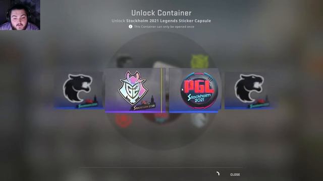 Stockholm 2021 Legends Sticker Capsule Opening смотреть онлайн