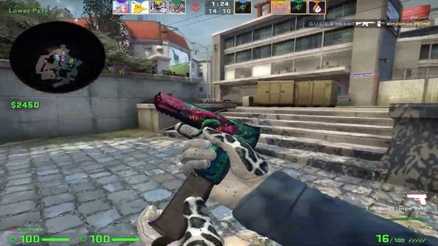 CSGO POV electronic 41 FRAGS vs FACEIT LVL 10 (OVERPASS) смотреть онлайн