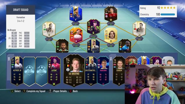 197 RATED FULL RAINBOW FUT DRAFT!! (FIFA 19) смотреть онлайн