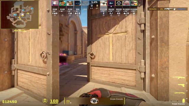 NiKo (20/10) vs sh1ro & chopper FACEIT Ranked (Anubis) Mar 15, 2024 | CS2 POV смотреть онлайн