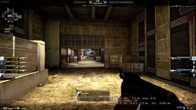 Lewis (CS:GO) - All HS Ace смотреть онлайн