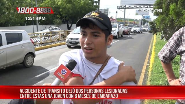 Mujer embarazada grave tras accidente en Paso a Desnivel de la Centroamérica - Nicaragua смотреть онлайн