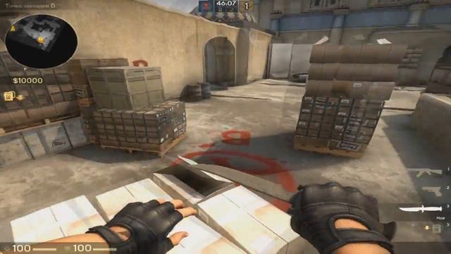 БАГИ И ФИШКИ НА КАРТЕ DUST2 смотреть онлайн