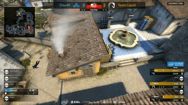 CS:GO - Team Liquid vs. Cloud9 [Inferno] Mapa 1 - UB Semi Grupo A - IEM Katowice 2018 смотреть онлайн