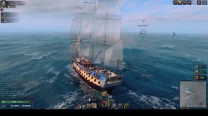 World of Sea Battle. обзор на Тяжелый Линейный корабль III ранга HMS Bellona.