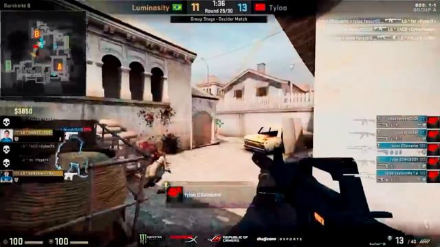 cs:go tyloo DD and fancy holdB on inferno vs lg at DreamHack Masters Malmö 2016 смотреть онлайн
