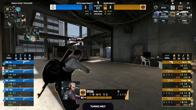 ENCE vs G2 | Map 2 Vertigo | ESL Pro League Season 17 смотреть онлайн