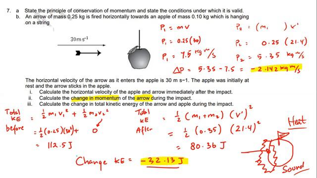 Physics - Grade 10 - Linear Momentum (Worksheet 1) смотреть онлайн