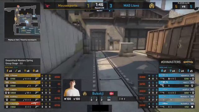 Mousesports vs MAD Lions - DreamHack Masters Spring 2020 - CS:GO смотреть онлайн