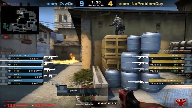 ZywOo CS:GO POV (Vitality) / FACEIT Match / inferno / 29 April 2021 смотреть онлайн