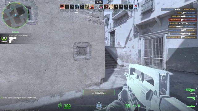 Counter Strike 2 deathmatch gameplay смотреть онлайн