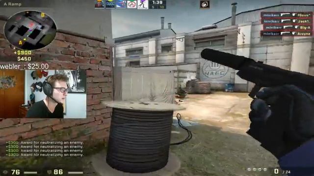 CSGO - minikerr SICK USP ACE смотреть онлайн