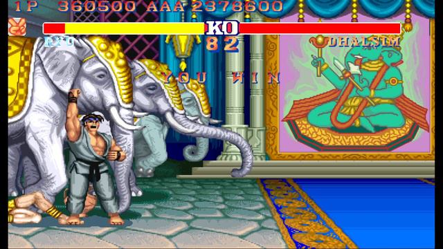 MAME Street Fighter II' Champion Edition RYU смотреть онлайн