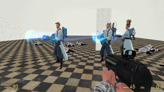 TF2 Medics and Alyx Vance vs Combine Elite Soldiers in Garry’s Mod смотреть онлайн