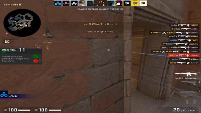 🔥 HObbit HIGHLIGHTS (22/15) Cloud9 vs paiN (anubis) @ Brazy Party 2023 / CSGO POV / May 1, 2023 смотреть онлайн