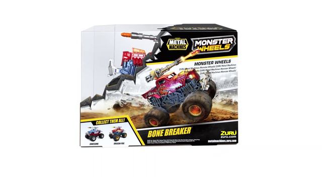 6792_Metal Machinse_Monster Truck Wars_TRex_in pack смотреть онлайн