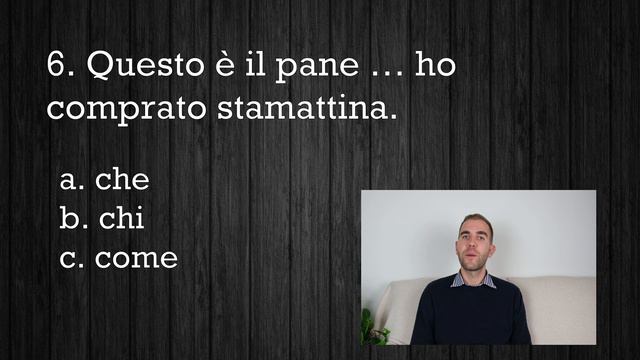 Test Italiano A2 (Italian A2 Level) | Italian Language Test
