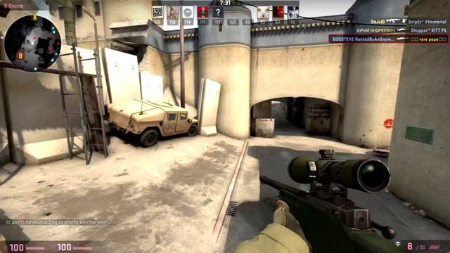 Cs:Go 360° noscope with awp смотреть онлайн