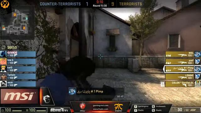 ServerForge vs. Eternity | MSI Beat it! 2013 | de_inferno смотреть онлайн
