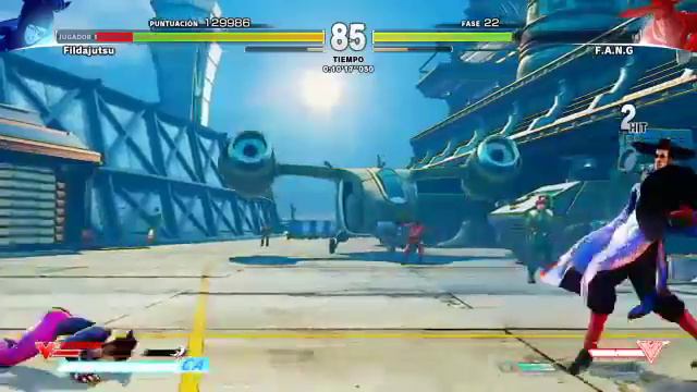 STREET FIGHTER V live Survival MODE JURI stick fighting hori mini смотреть онлайн