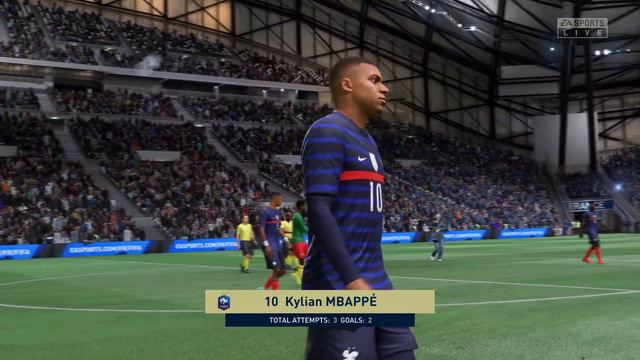 FRANCE Vs CAMEROUN // FIFA 22 PS5 Gameplay Ultimate PC MOD