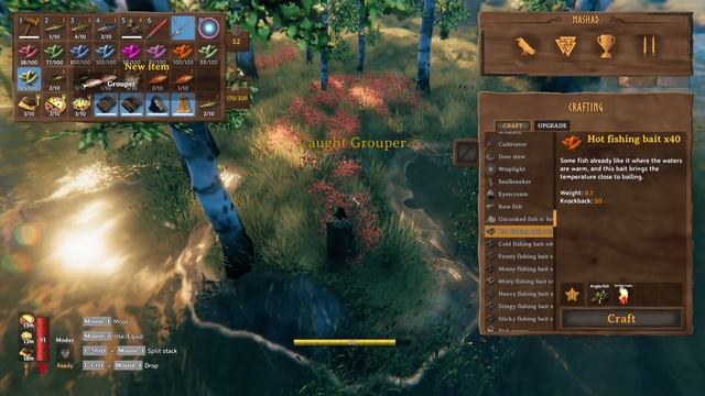 Fishing in Valheim, New Fish and where to Find them! смотреть онлайн