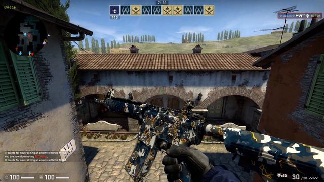 M4A4 | Global Offensive (Minimal Wear-0.10) Skin Showcase-Operation Broken Fang - Control Collectio смотреть онлайн