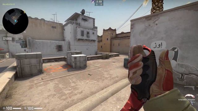 Karambit Slaughter x Sport Gloves Slingshot Showcase (CS:GO) смотреть онлайн
