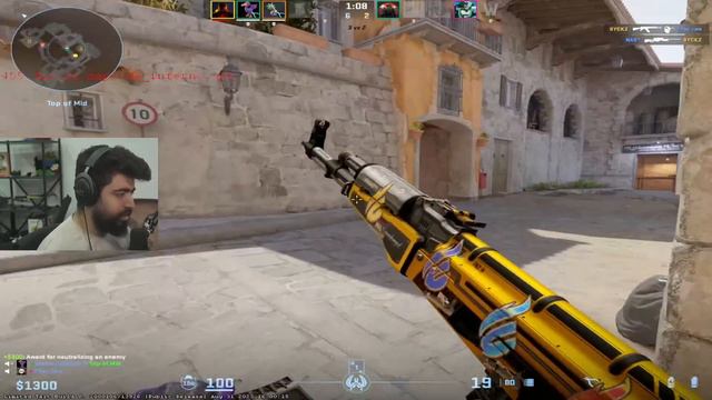 FURIOUSSS PLAYING FIRST CS2 GAME ON NEW RANKED SYSTEM смотреть онлайн
