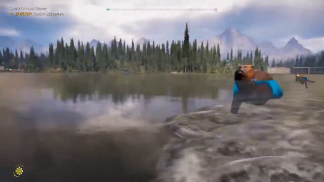 Swimming with bears and cougars in Far Cry 5 смотреть онлайн