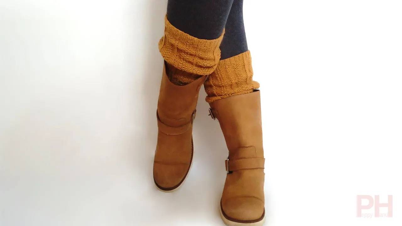 Вяжем спицами ГЕТРЫ: подробный МК смотреть онлайн