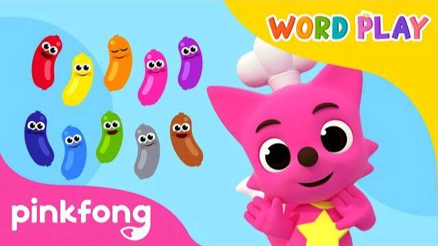 Colors | Ten Fat Sausages | Word Play | Pinkfong Songs for Children смотреть онлайн