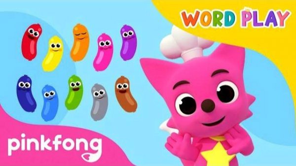 Colors | Ten Fat Sausages | Word Play | Pinkfong Songs for Children