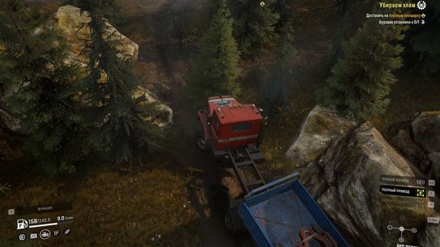 SnowRunner буровая установка смотреть онлайн