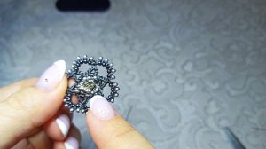 МК Фриволите Серьги " Цветочные Мотивы"