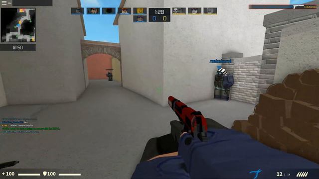 Типa CS GO...Counter Blox (ROBLOX) смотреть онлайн