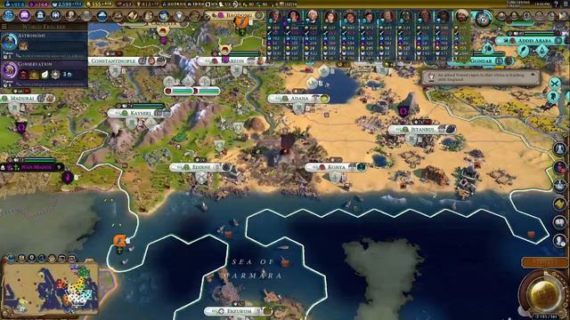 Civilization 6 Achievement Run: Otto lot of Crashes Ep. 13 смотреть онлайн