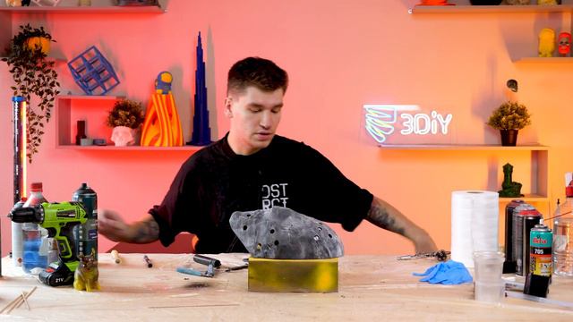 Уникальная маска к Хэллоуину своими руками за выходные! С помощью 3D принтера, конечно! смотреть онлайн