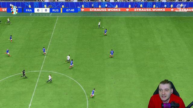 UEFA EURO 2024 Germany в FC 24 - ФРАНЦИЯ РОССИЯ 1/2 Финала ЕВРО 2024 смотреть онлайн
