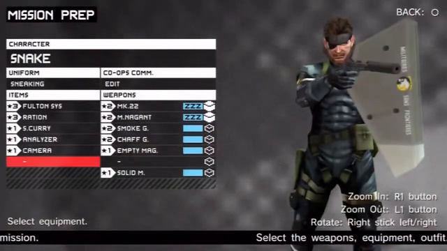 SWE: MGS Peace Walker HD 18: MAIN-OPS 3.1 смотреть онлайн