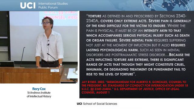 Rory Cox - Historicizing Waterboarding as a Severe Torture Norm смотреть онлайн