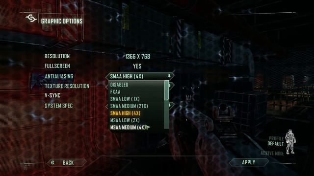 Crysis 3 Weird aliasing/lighting graphics glitch смотреть онлайн