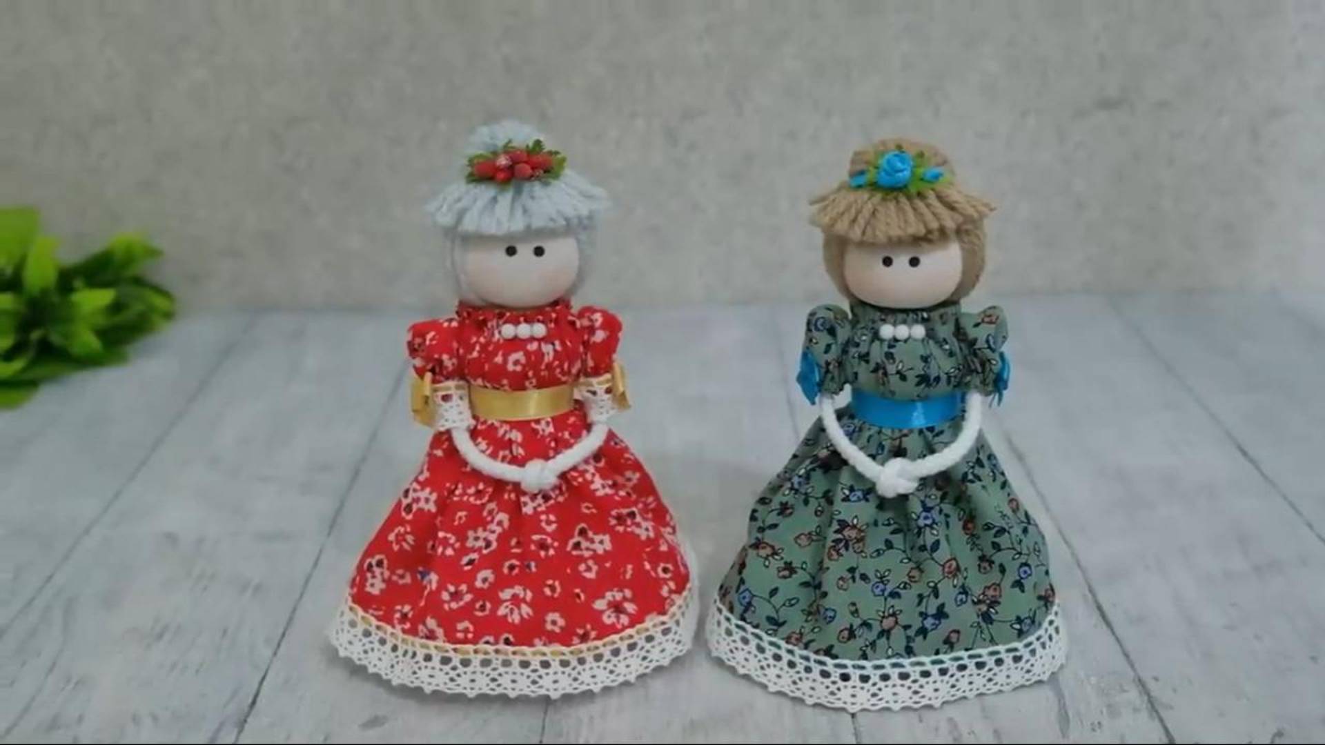 Больше не выбрасываю пустые бобины от ниток🧵Прелестная кукла своими руками😍 кукла смотреть онлайн