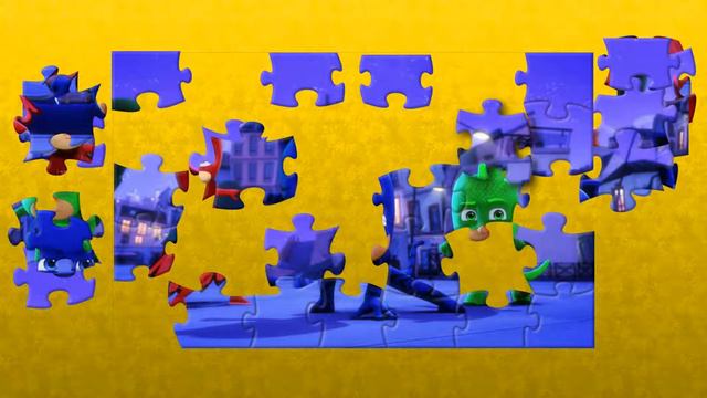 PJ MASKS! Puzzle Games, DISNEY JUNIOR Learning Toys For Kids смотреть онлайн