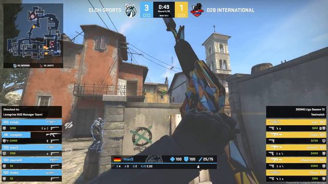 Lexogrine HUD Manager: Custom HUD Test.